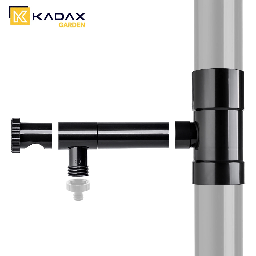 Collettore di acqua piovana KADAX con valvola di scarico da 80 mm