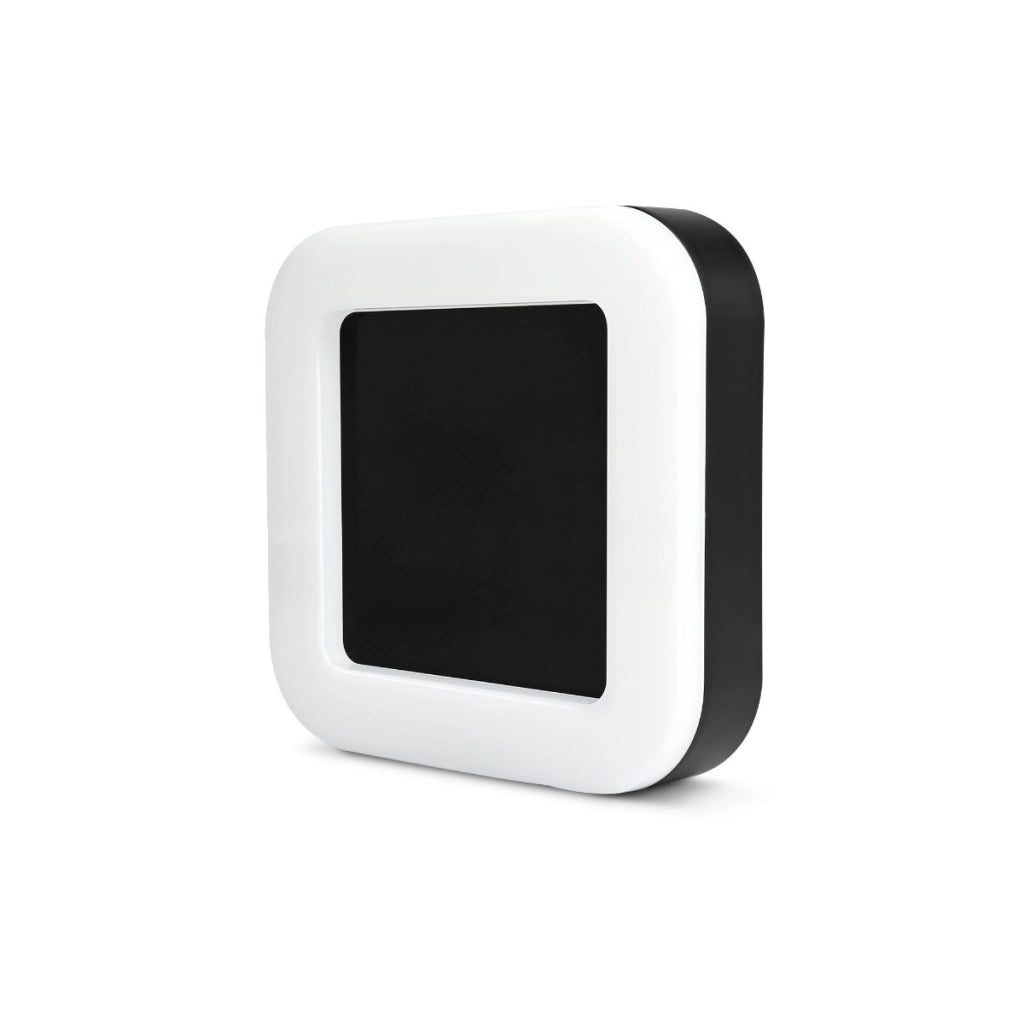 Applique esterna da parete quadrata nera 15W IP65 Videx