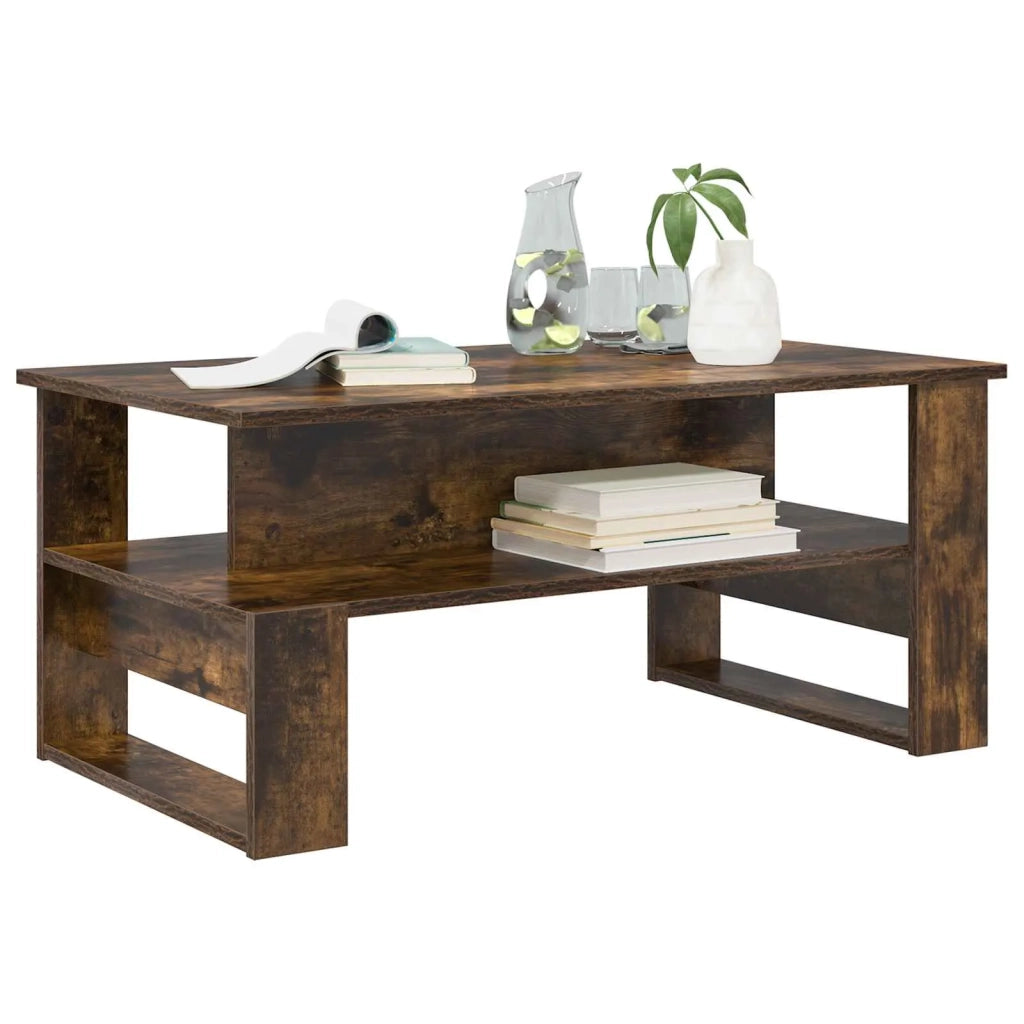 Tavolino da salotto Rovere fumé 90 x 50 x 40 cm 8000216
