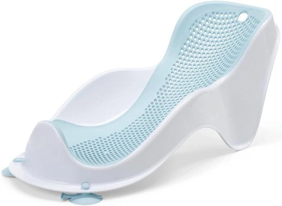 Insert per bambino - ausilio per il bagno per neonati e bambini fino a 6 mesi, colore: grigio, disegno: amici