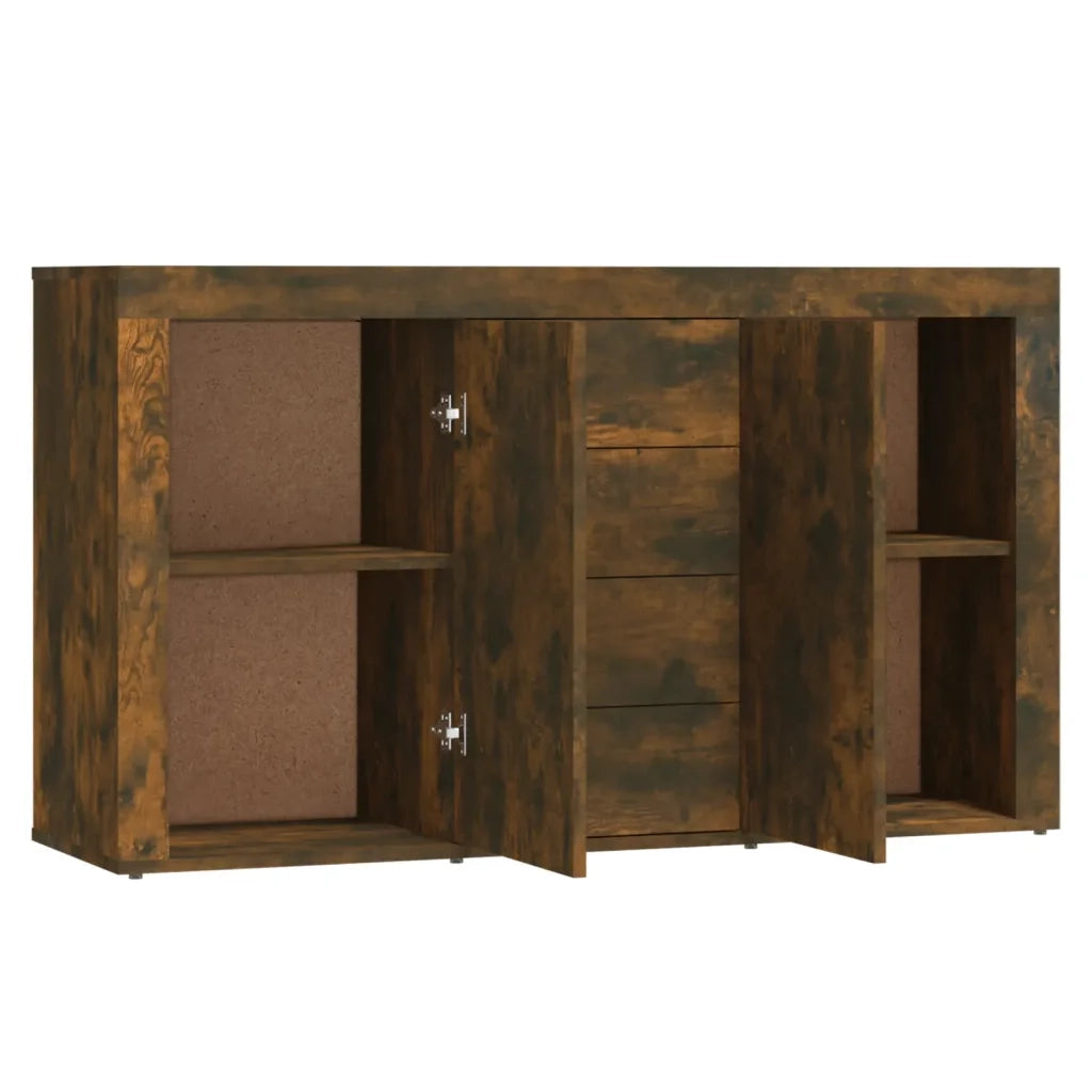 Credenza-Buffet-Armadio da cucina Rovere Fumo 120x36x69 cm in Legno Multistrato