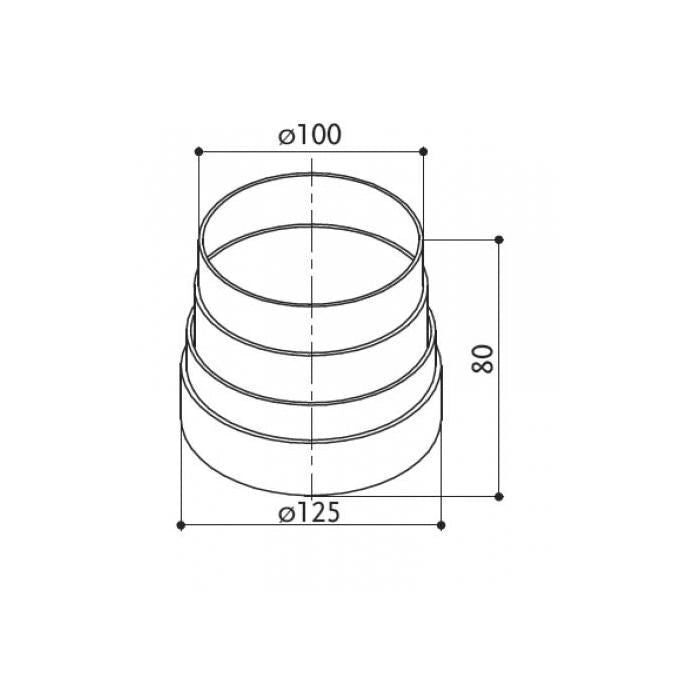 FABER S.p.A. 112.0157.302 accessorio per cappa Tubo di prolunga per cappa aspirante