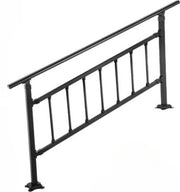 Scalino per Scale - 1-4 gradini - Regolabile - Acciaio Smaltato - Sostegno