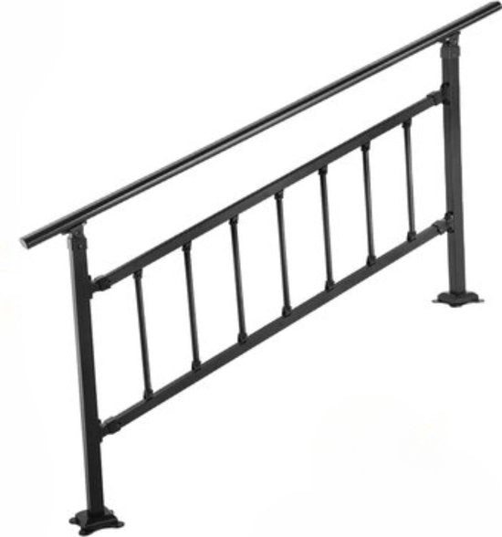 Scalino per Scale - 1-4 gradini - Regolabile - Acciaio Smaltato - Sostegno
