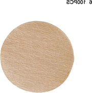 Filtro a cerchio per caffè da 100 pezzi per uso domestico e caffetteria - carta filtro per moka e macchina per espresso - filtro per caffè monouso (60 mm)