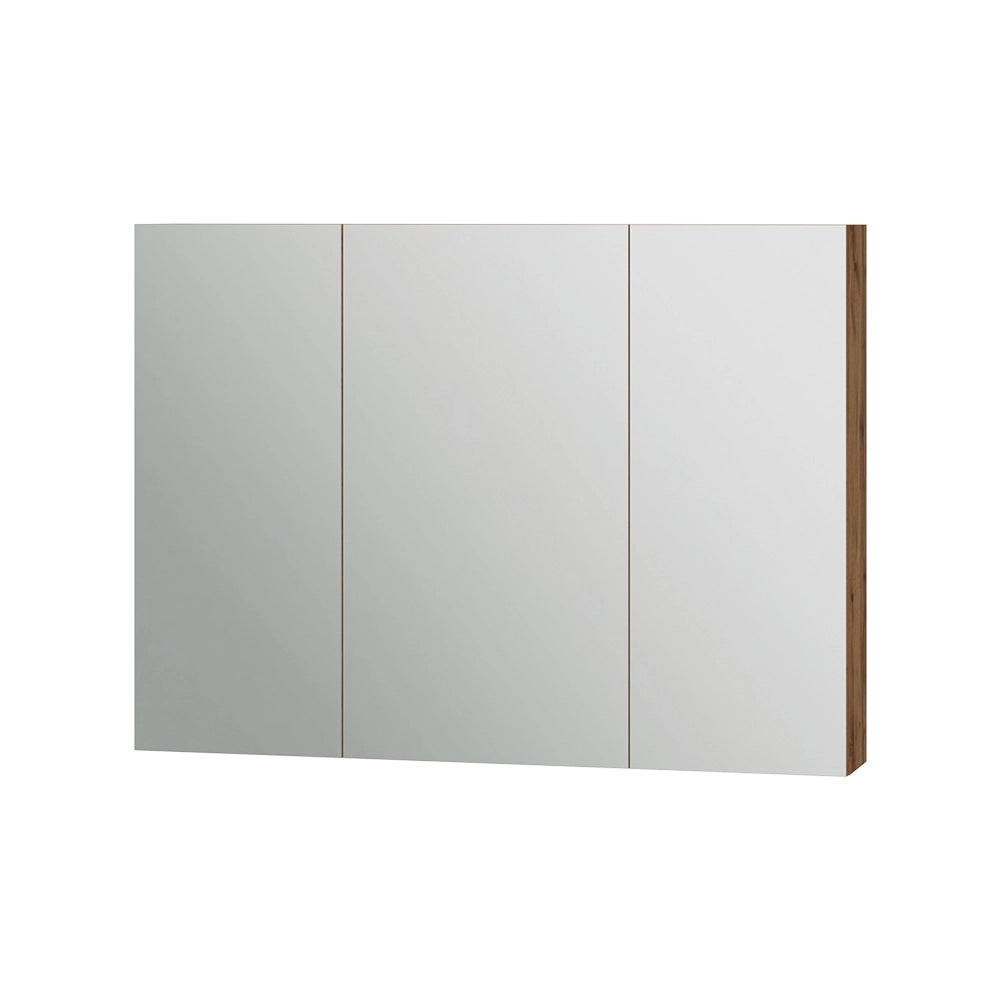 Vicco Specchio contenitore bagno Rovere 99.7 x 73.2 cm con 3 porte