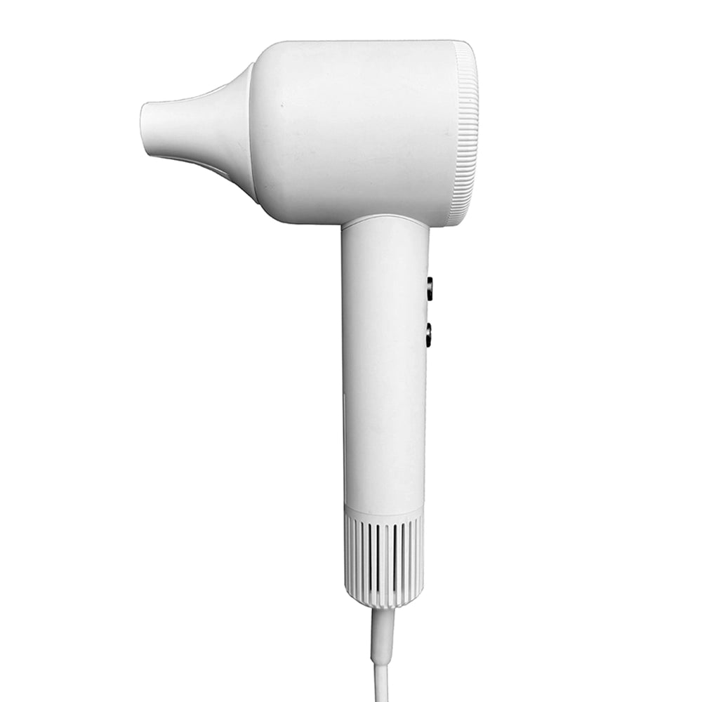 Asciugacapelli da parete con motore brushless tasto ON/OFF 1500W bianco
