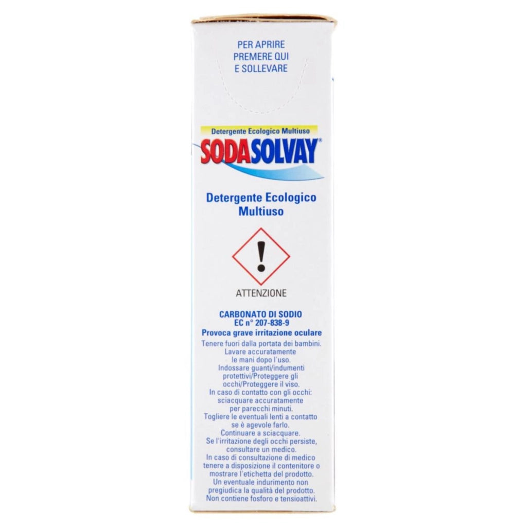 SOLVAY SODA 1 KG DETERGENTE ECOLOGICO MULTIUSO