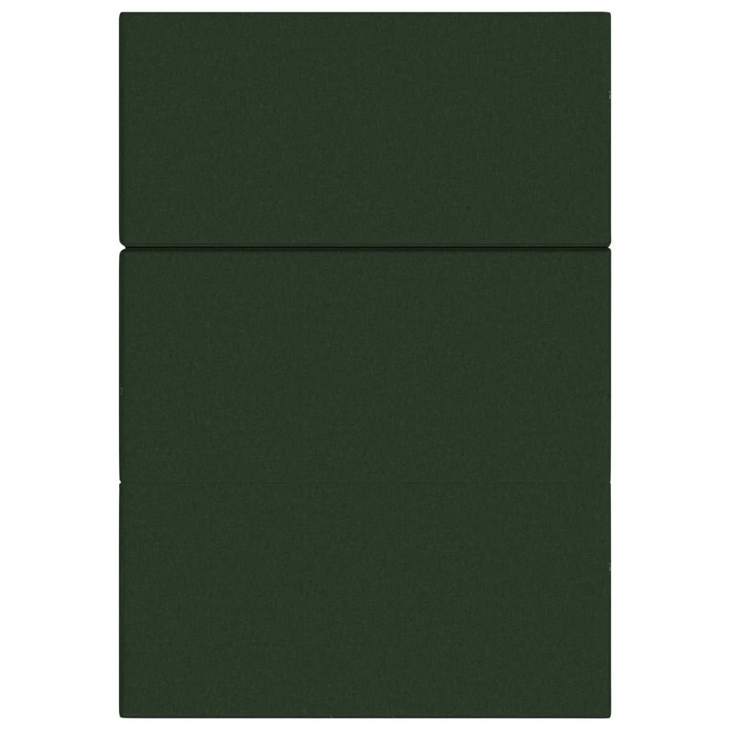 Divano Letto Pieghevole 140 x 67 x 45 cm Verde Scuro 900223