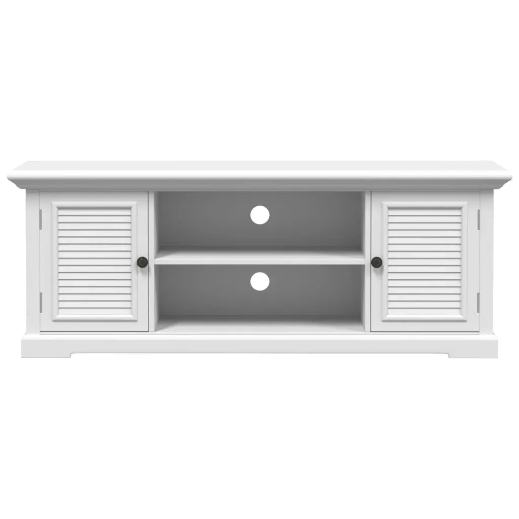 Mobile Porta TV Bianco 110x30x41 cm in Legno Multistrato 4009903