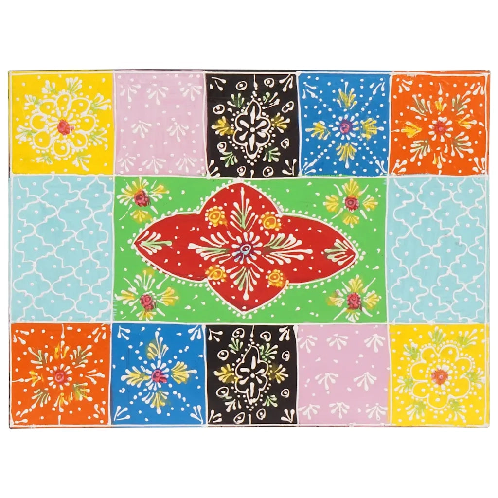 Armadio da Notte con cassetto 2 pcs Multicolore 40 x 30 x 28 cm 4017587