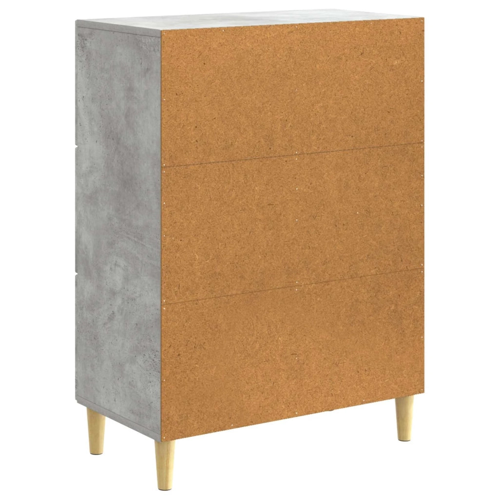 Credenza Grigio Cemento 66 x 34,5 x 90 cm Legno ingegnerizzato 894628