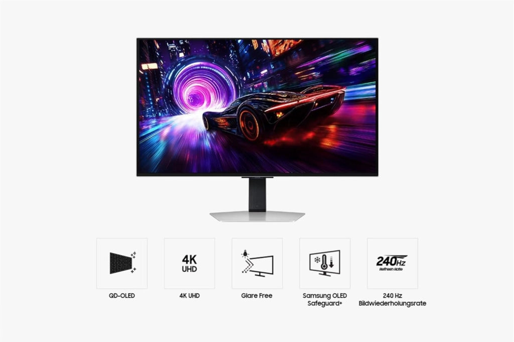 S32FG814SU Monitor PC 81,3 cm (32") 3840 x 2160 Pixel 4K Ultra HD OLED Argento