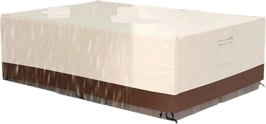 Cuscini per giardino - Impermeabili, con protezione UV e chiusura regolabile - Ideali per sedili, tavoli e sedie