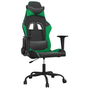 Sedia da Gaming | Sedia da e-sports Nera e Verde in Similpelle