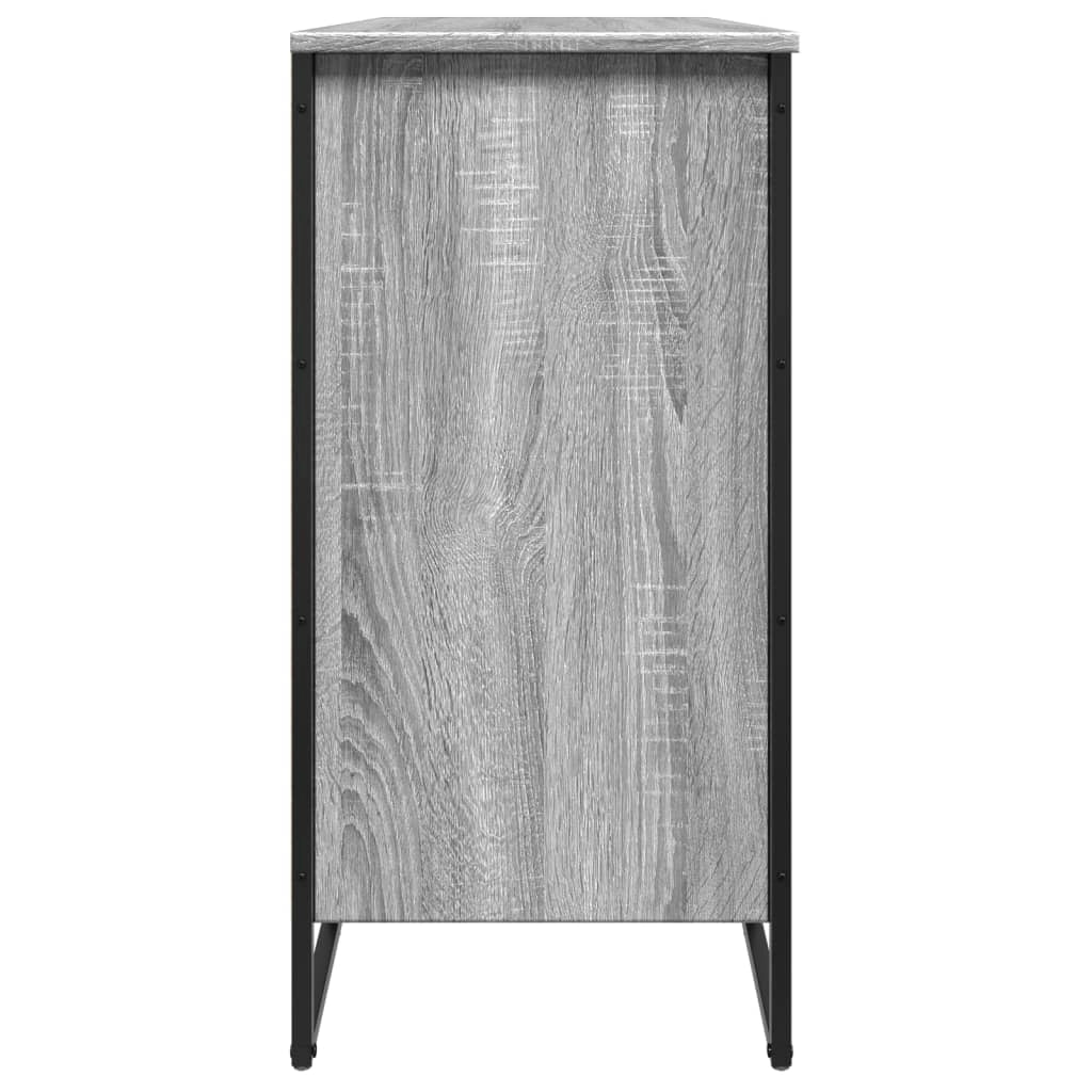 Scarpiera mobile contenitore per scarpe mobile per ingresso/corridoio/soggiorno colore Sonoma 80 x 38 x 78 cm legno ingegnerizzato grigio Sonoma 02_0022101