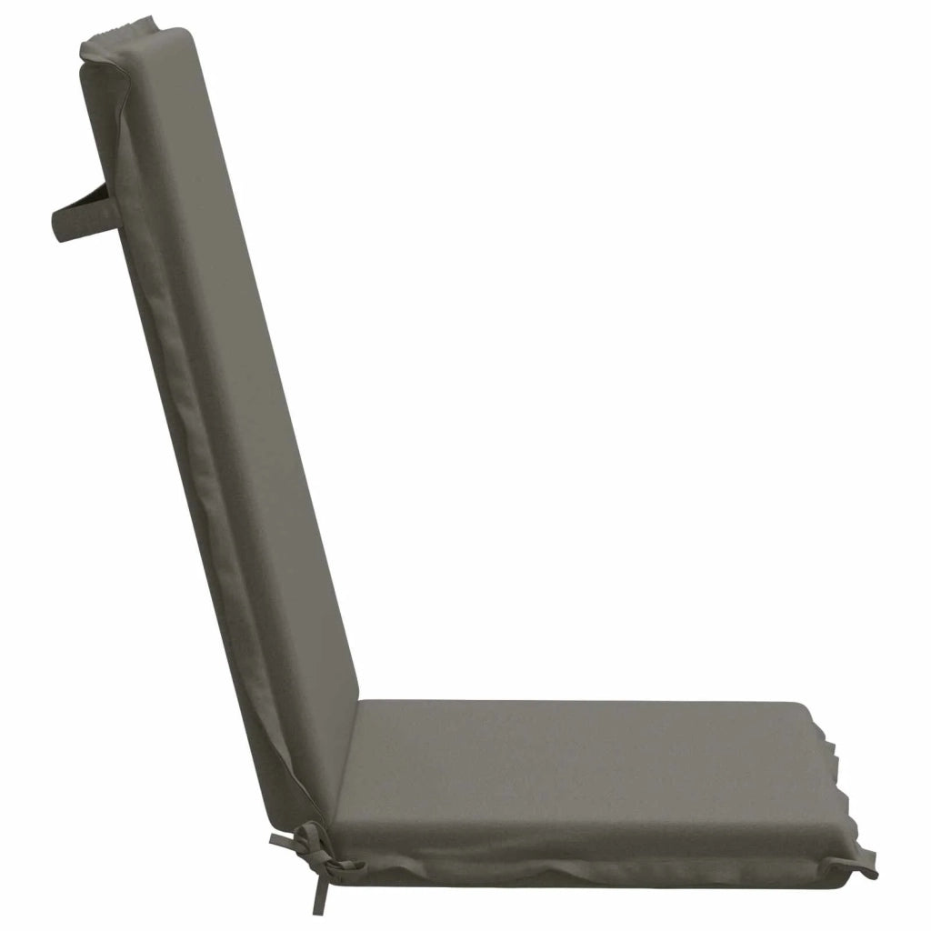 Cuscini Bhair Alto Schienale in 2 Pezzi GEMERT 2 pcs Grigio 945891