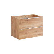 Mobile sottolavabo NALYA 80 cm – Rovere chiaro – Mobile sospeso dal design naturale