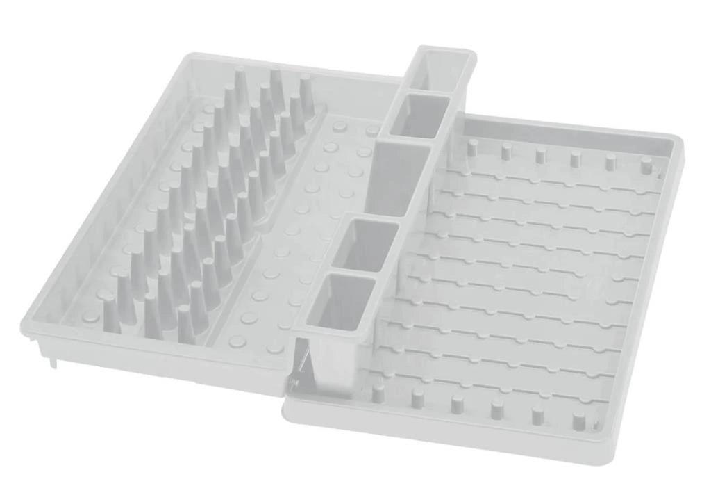 Scolapiatti Portaposate Cassetto Bella con Vassoio Panna 44,7 x 30 cm