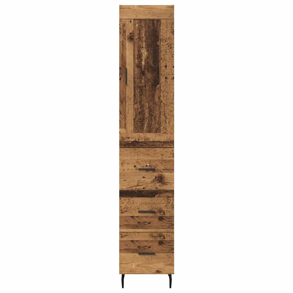 Credenza Legno vecchio 34,5 x 34 x 180 cm Legno multistrato 3415782
