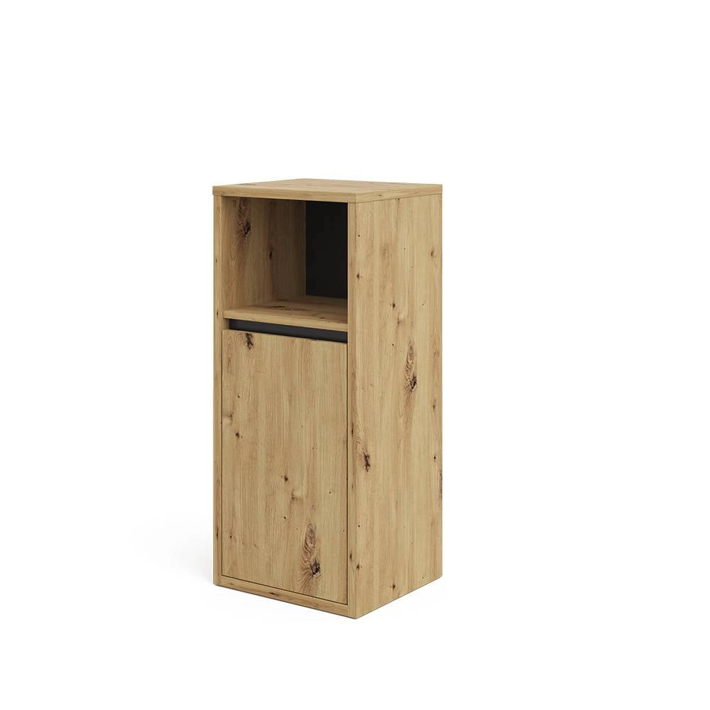 Vicco Mobiletto bagno Rovere artigianale 33 x 80 cm