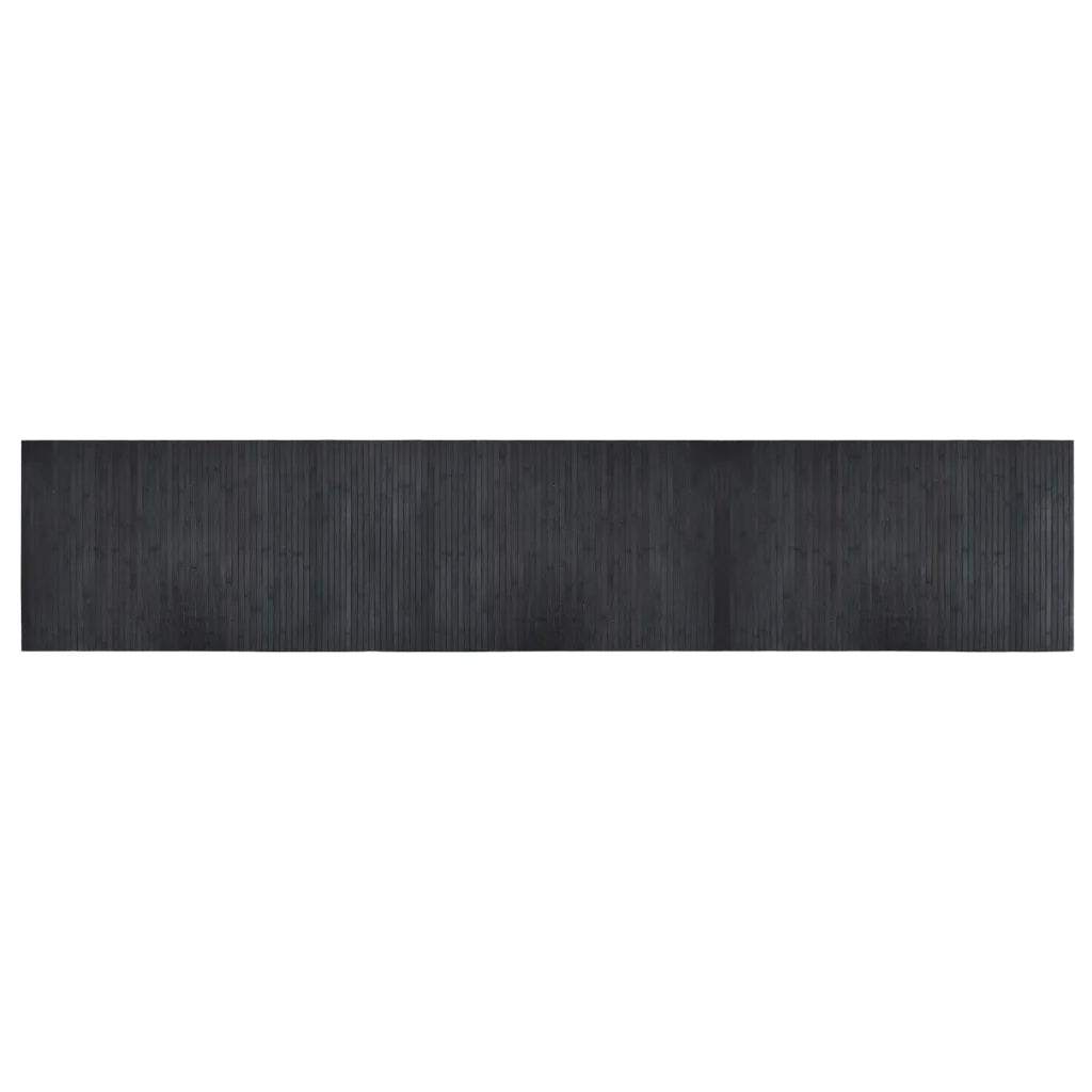 Tappeto Rettangolare Grigio 60x300 cm in BambÃ¹