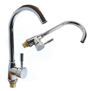 Trade Shop - Miscelatore Rubinetto Monocomando Lavabo Lavello Bagno Cucina Cromato V6 -