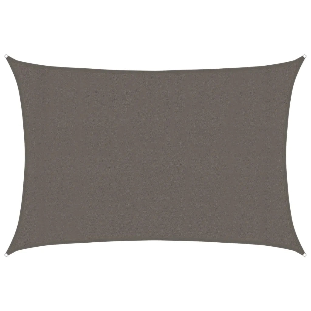 Vela Parasole | Telo Ombra | Vela da ombra 160 g/m2 Antracite 3x4,5 m in HDPE