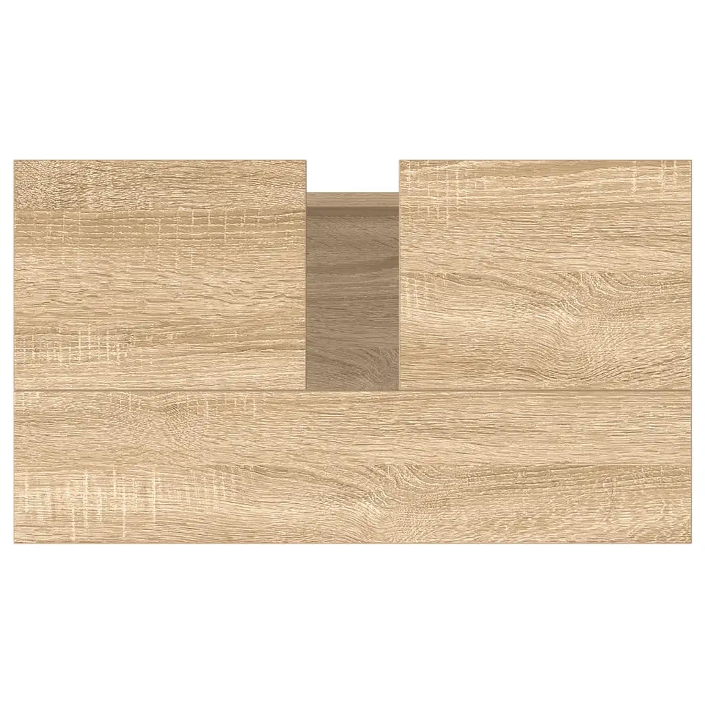 Mobile da Bagno Rovere Sonoma 58x33x60 cm in Legno Multistrato 831575