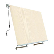 Tenda da sole a caduta con Bracci 250x250 cm Avvolgibile impermeabile Beige
