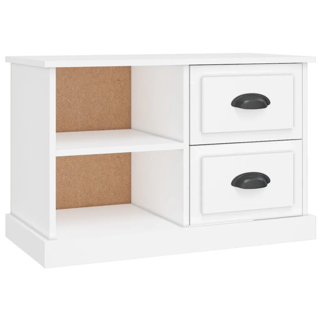 Mobile Porta TV Bianco 73x35,5x47,5 cm in Legno Multistrato 816168