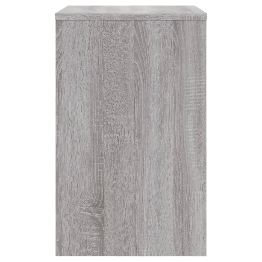 vidaXL Tavolini Salotto Impilabili 3pz Grigio Sonoma Legno Multistrato