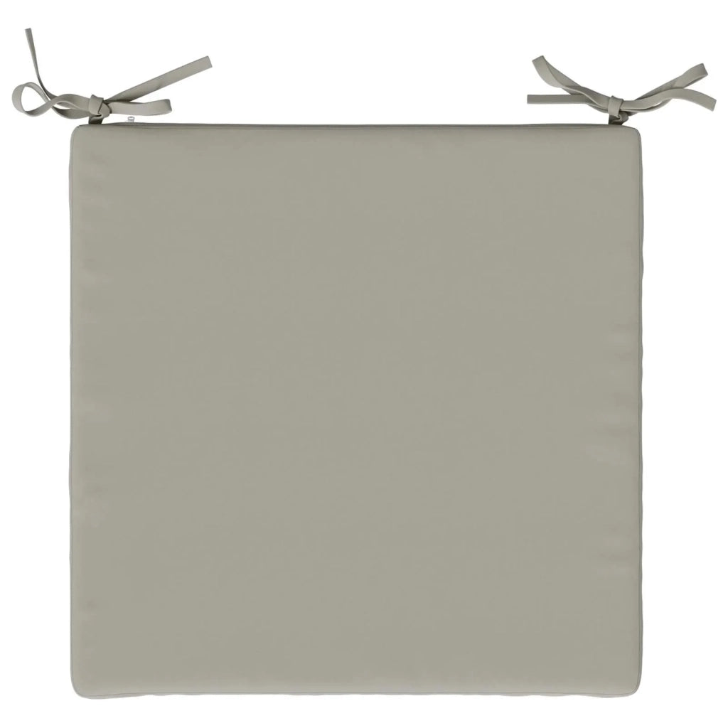 Cuscini per Sedia in 4 Pezzi SOEST 4 pz 100% Poliestere Grigio 944430