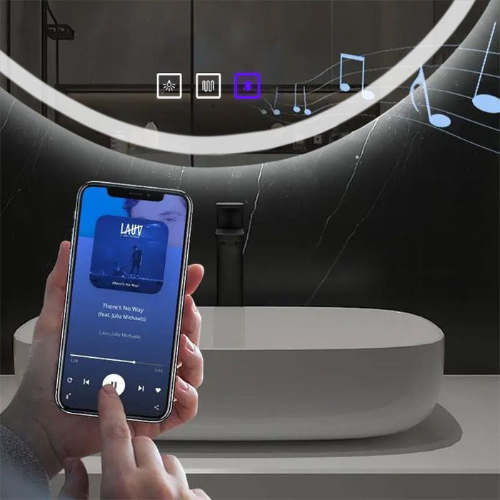 Specchio Led 70x100cm Fog