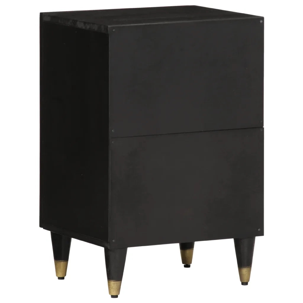 Mobile da Bagno 38x33x58 cm in Legno Massello di Mango 358341