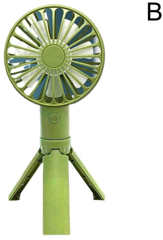 Ventilatore portatile, maneggevole e personale mini-ventilatore per la faccia con 3 velocità, ricaricabile e pieghevole