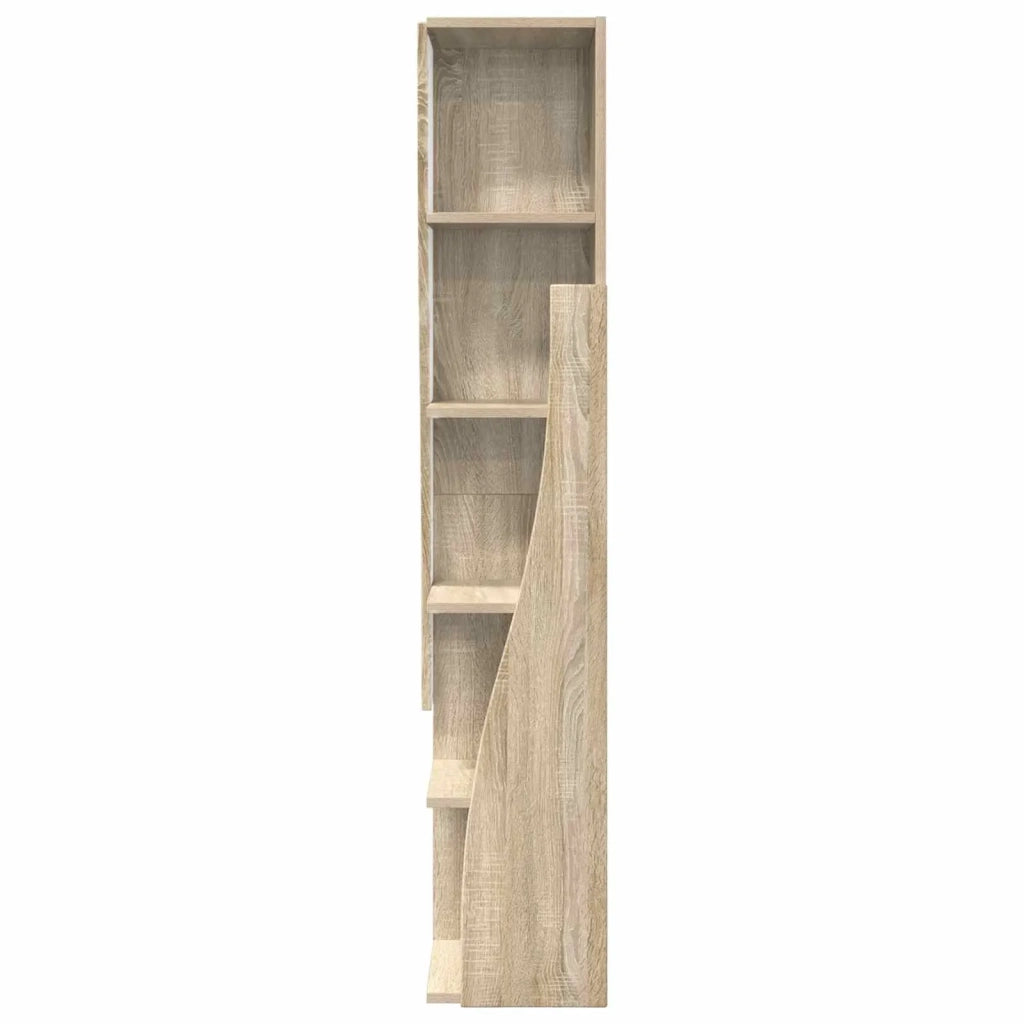 Mobile angolare Rovere Sonoma 27,5x27x140cm Legno multistrato 889867