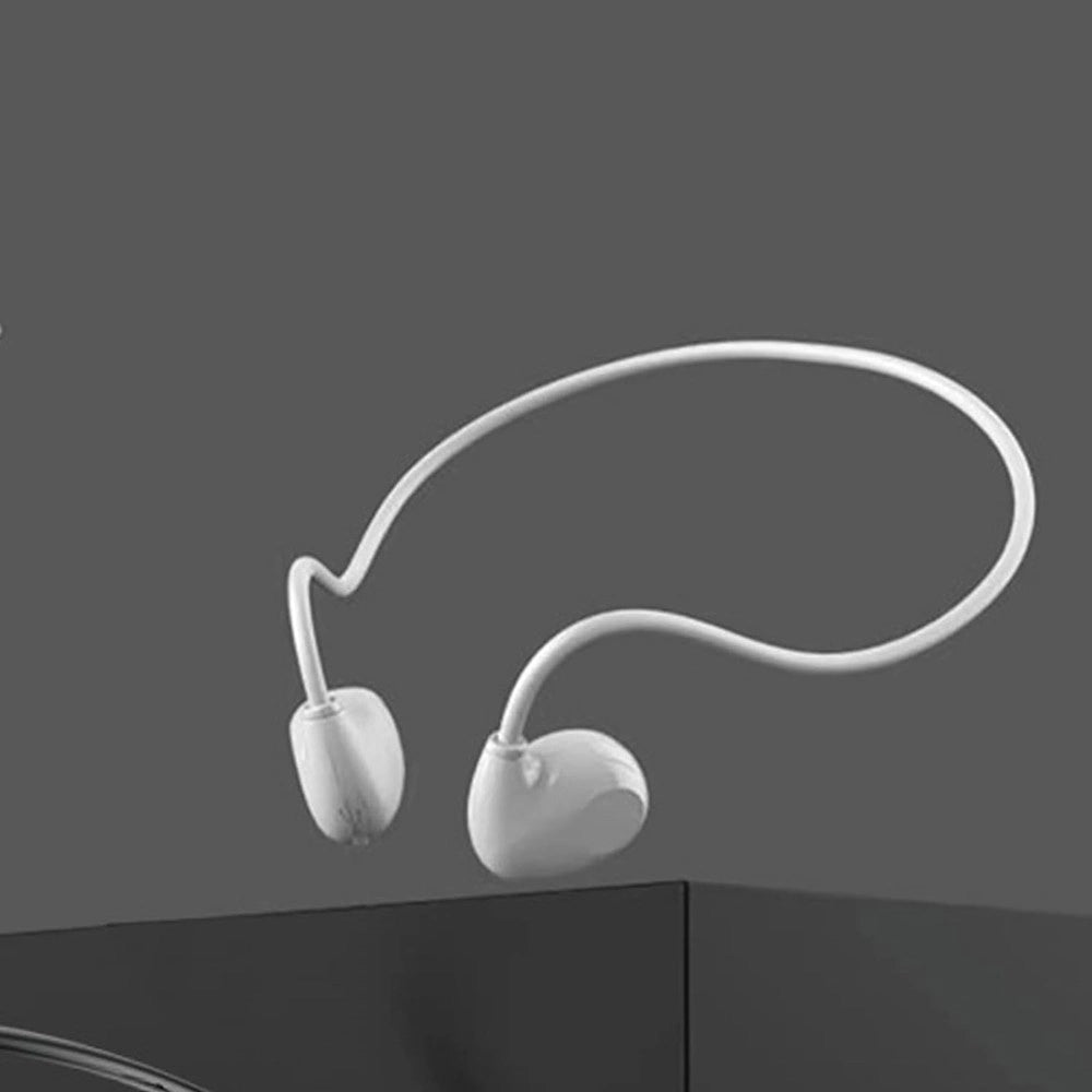 Trade Shop - Cuffie A Conduzione Ossea Bluetooth 5.3 Impermeabili Ipx6 Sportive Wireless Corsa -