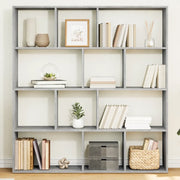 Libreria Grigio Cemento 132x29x141,5 cm in Legno Multistrato 3310310