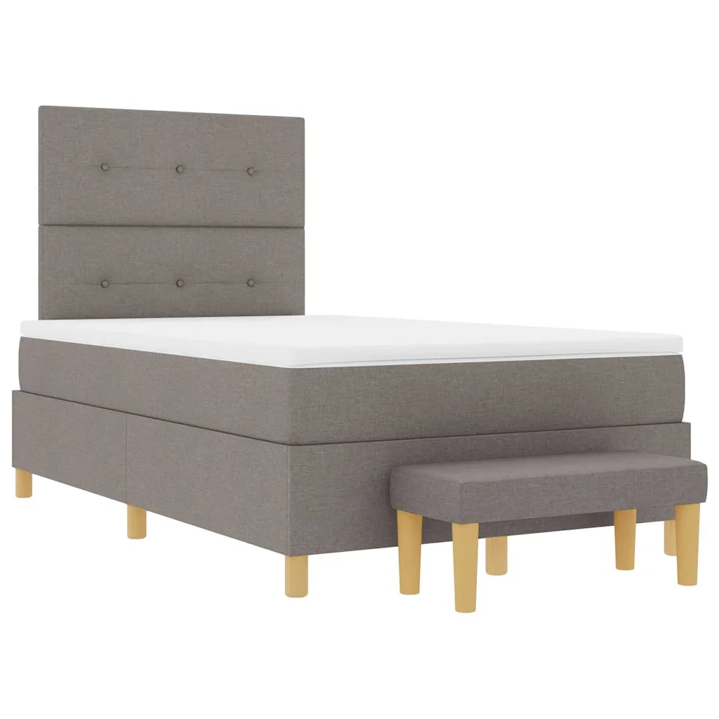 Letto a molle con materasso Talpa 120 x 200 cm Tessuto