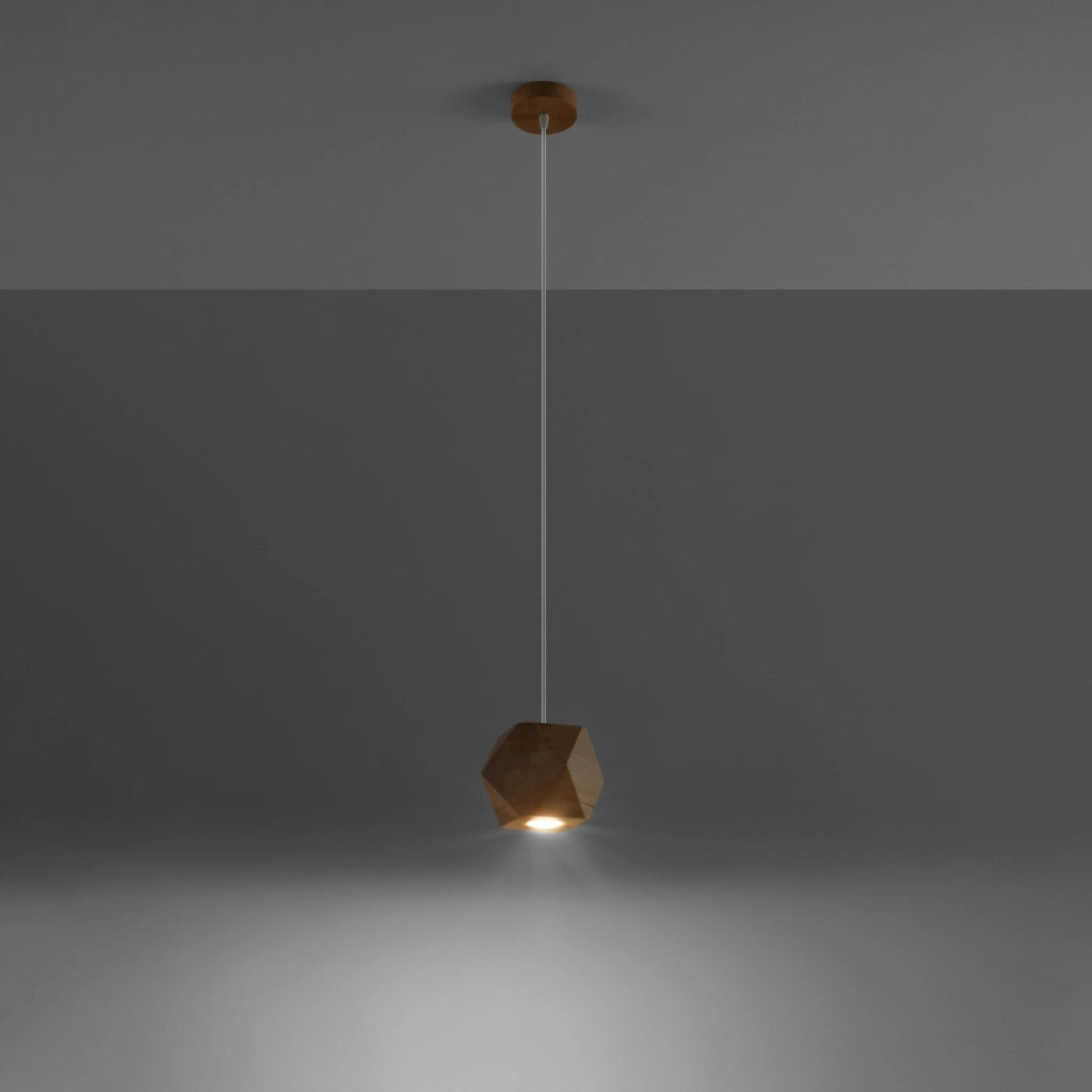 Lampada a sospensione ARBORO legno chiaro GU10 Pure Lume