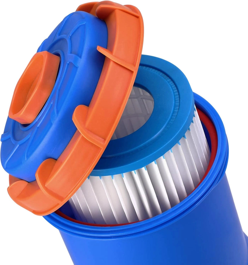 Sistema di Filtraggio a Cartuccia MZP30 Portata 2280 L/h 30 W Pompa Filtro per Piscina
