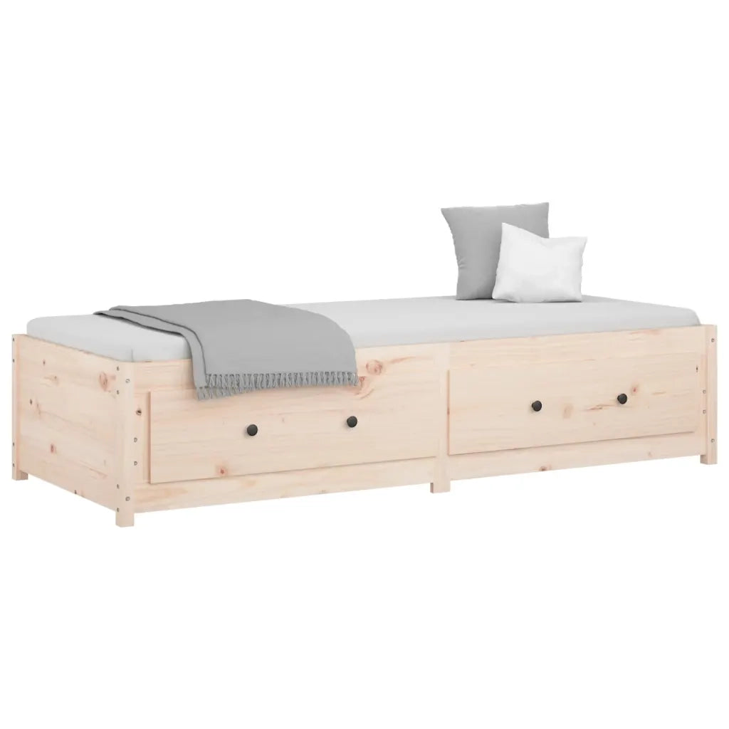Dormeuse senza Materasso 90x200 cm in Legno Massello di Pino 821589