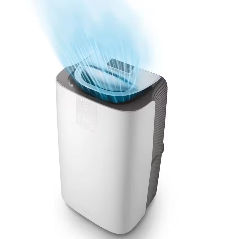 De'longhi pinguino pac ap140i gentle jet climatizzatore portatile 14.000 btu,  classe a+, con telecomando