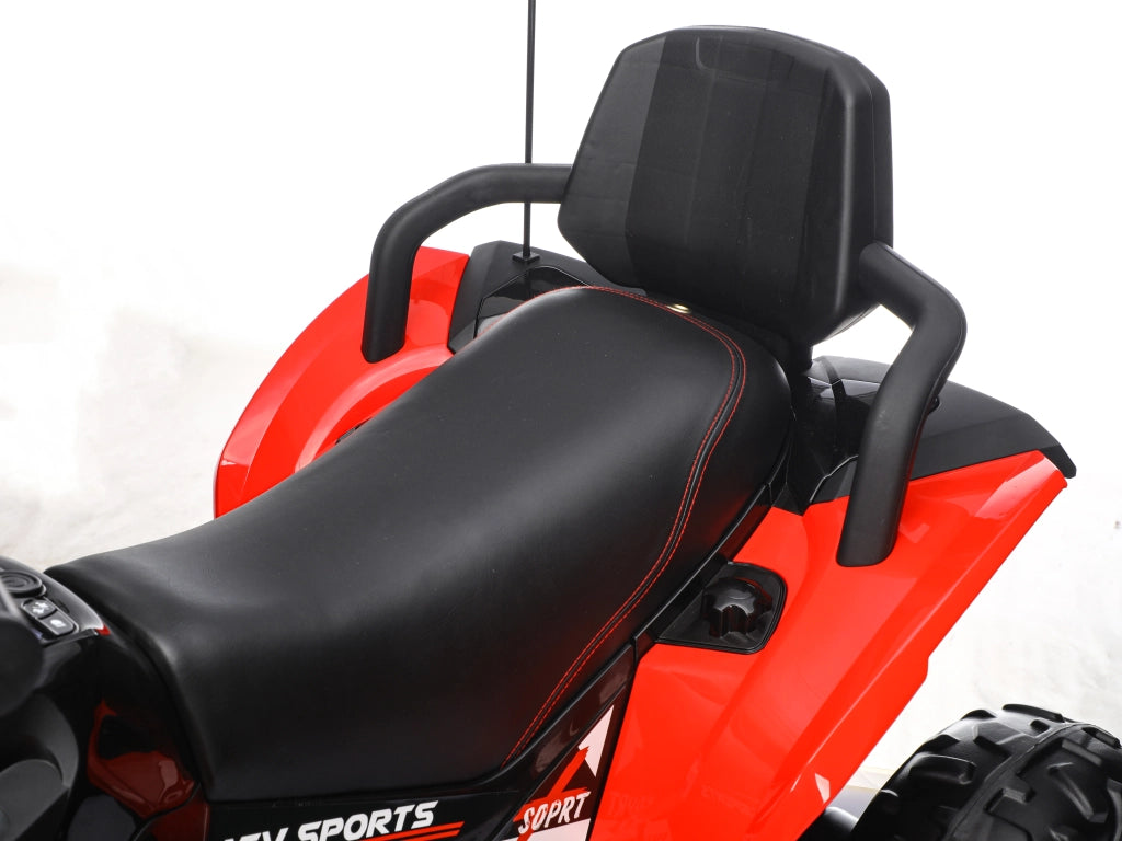Tecnobike Shop - Quad Elettrico per Bambini ATV Safari Gold 24V-Rosso