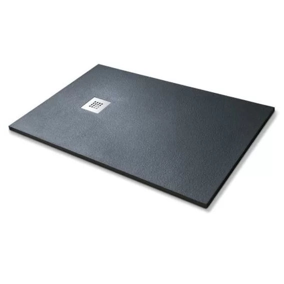 Piatto doccia 70 x 140 cm simil-stone nero