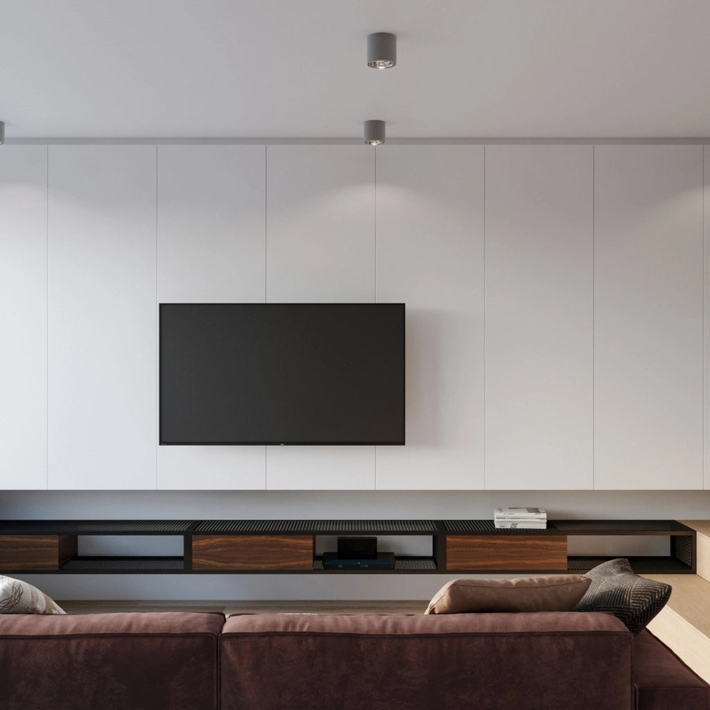 Faretto da soffitto CILANO grigio metallo GU10 Pure Lume
