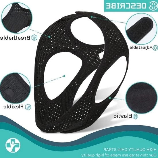 Apparecchio contro il russamento - Kinband anti-russamento per adulti e bambini - Riduzione del russamento con tecnologia ad emulsione per uomo, donna e bambino - Kinband modello Kinband