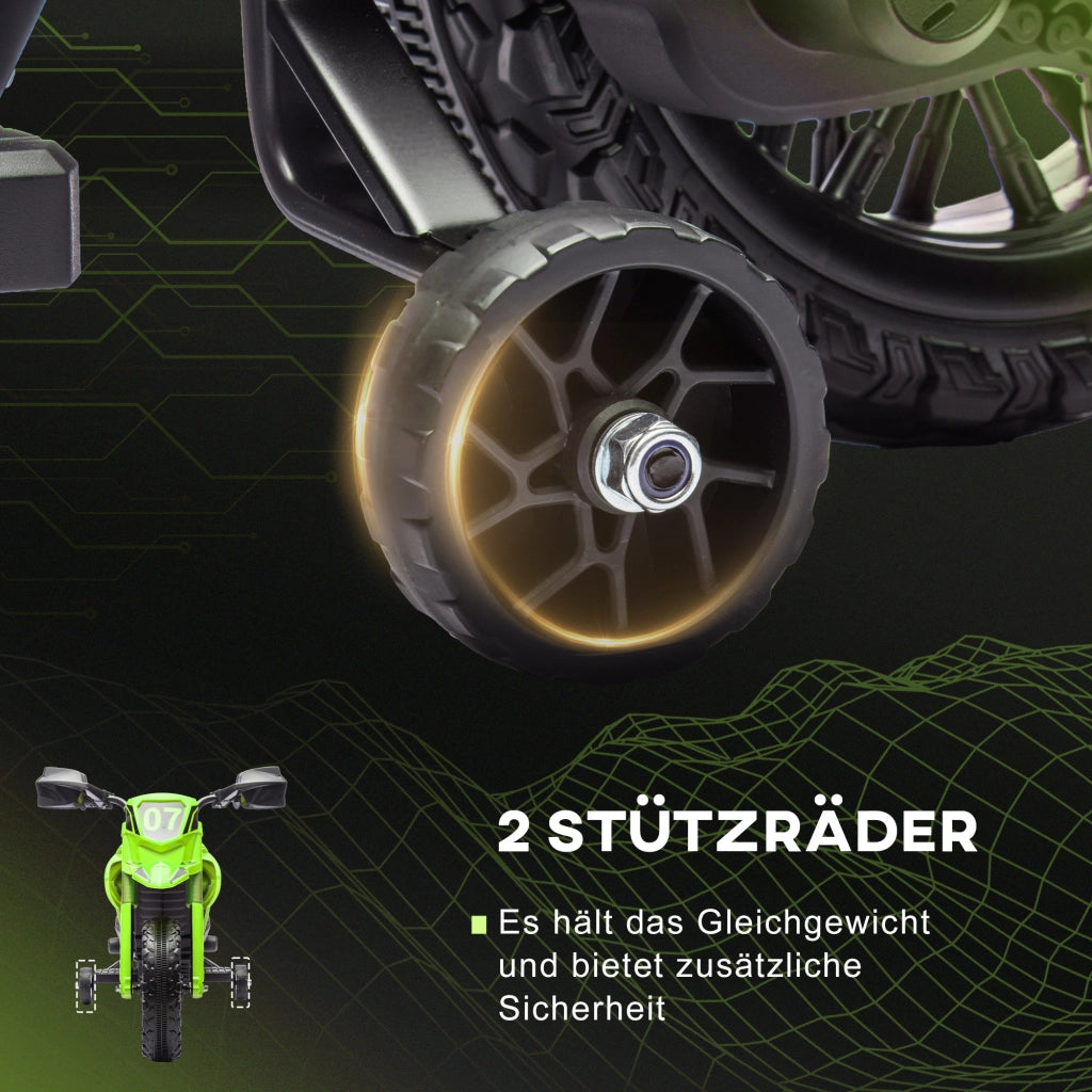 Moto Elettrica per Bambini ¨C zephmum ¨C Verde