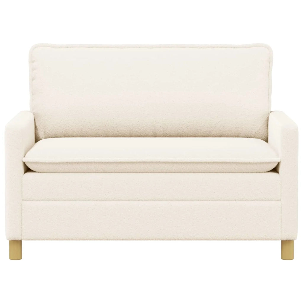 Divano Crema 126 x 81 x 87,5 cm Tessuto 42028808